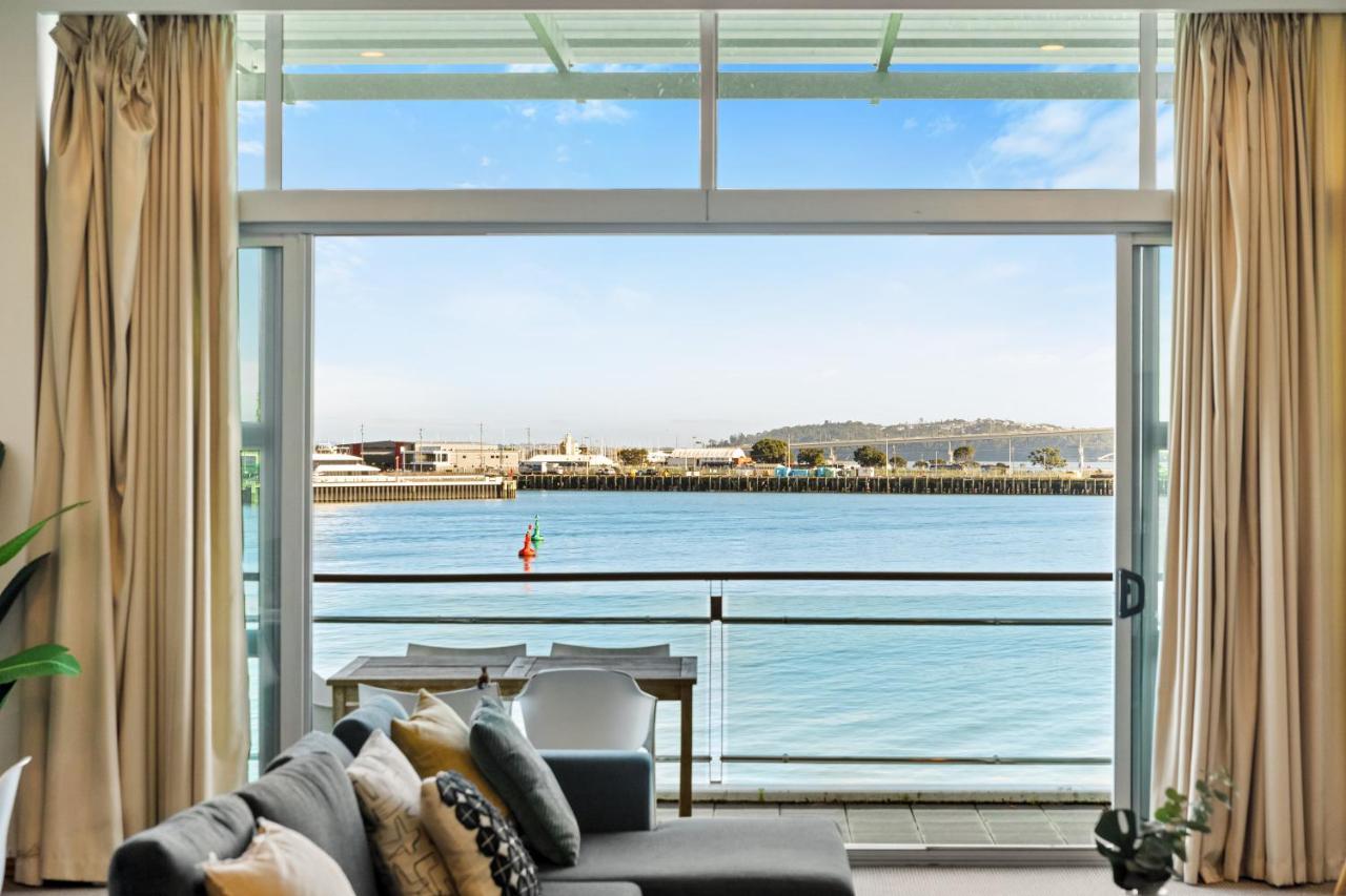 Relaxing Sea Wharf View Apartment โอ๊คแลนด์ ภายนอก รูปภาพ