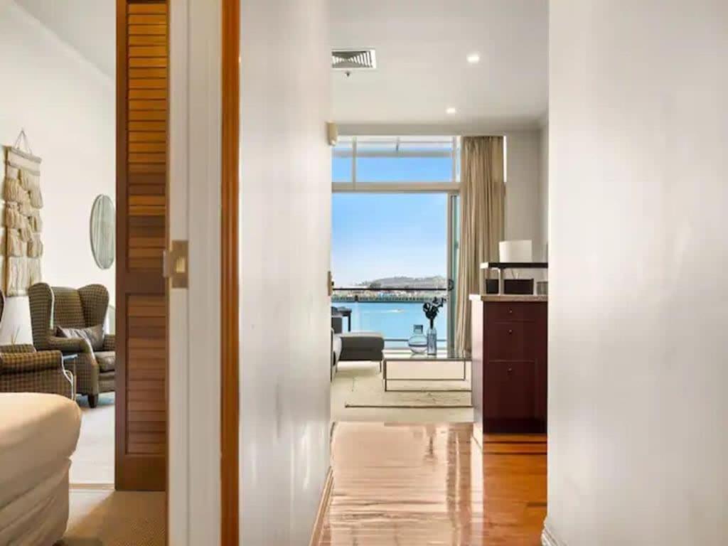Relaxing Sea Wharf View Apartment โอ๊คแลนด์ ภายนอก รูปภาพ