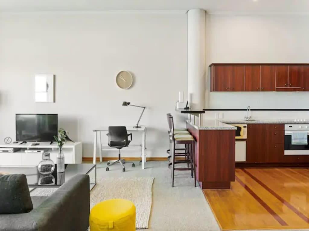 Relaxing Sea Wharf View Apartment โอ๊คแลนด์ ภายนอก รูปภาพ