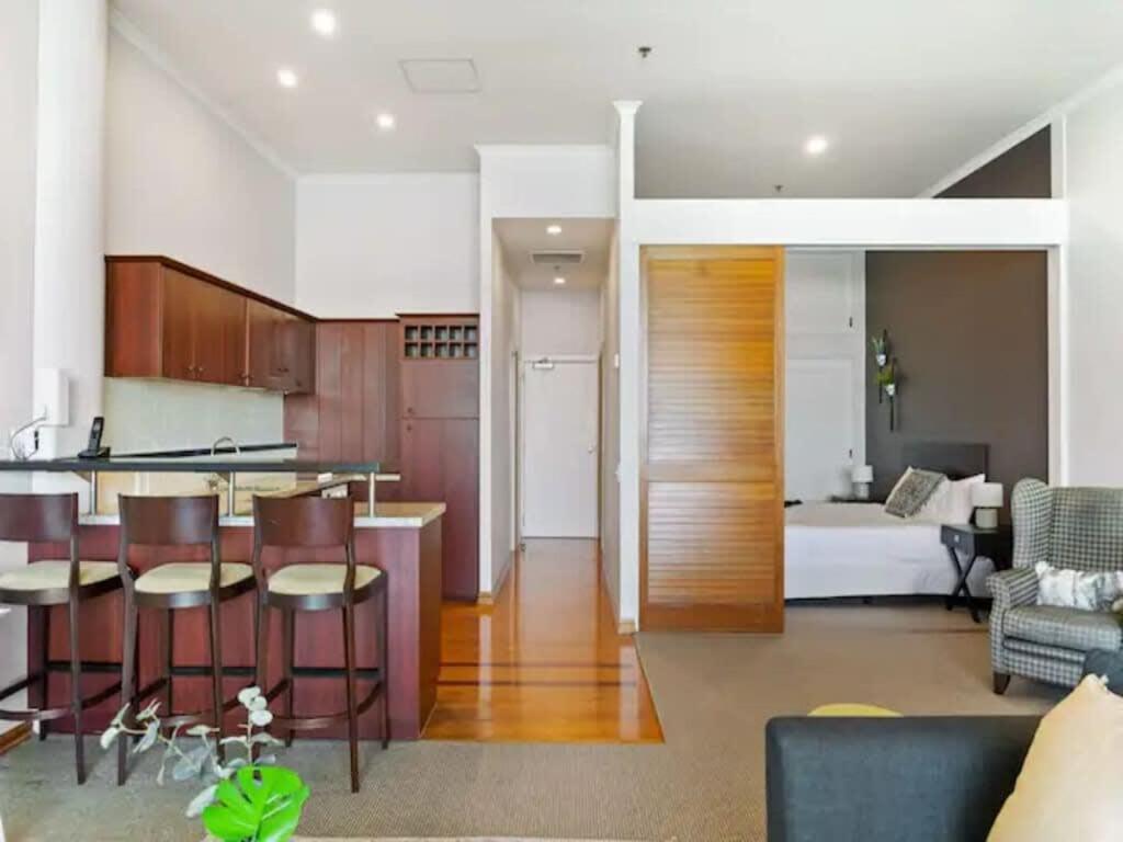 Relaxing Sea Wharf View Apartment โอ๊คแลนด์ ภายนอก รูปภาพ